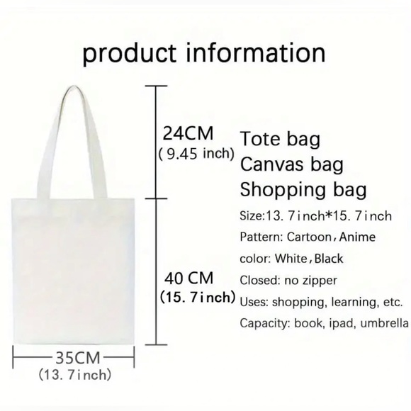 NEW! TS Swiftie Eras Butterfly Canvas Tote Bag - Picture 3 of 3